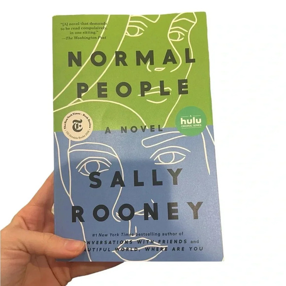 Other - “Normal People” by Sally Rooney softcover book reading